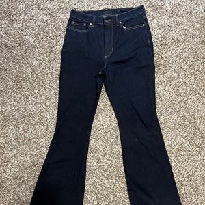 Banana Republic High Rise Flare Jeans